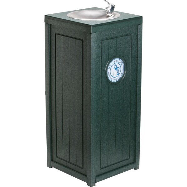 Halsey Taylor Ice Chilled Fountain Non-Filtered Non-Refrigerated Forest Green